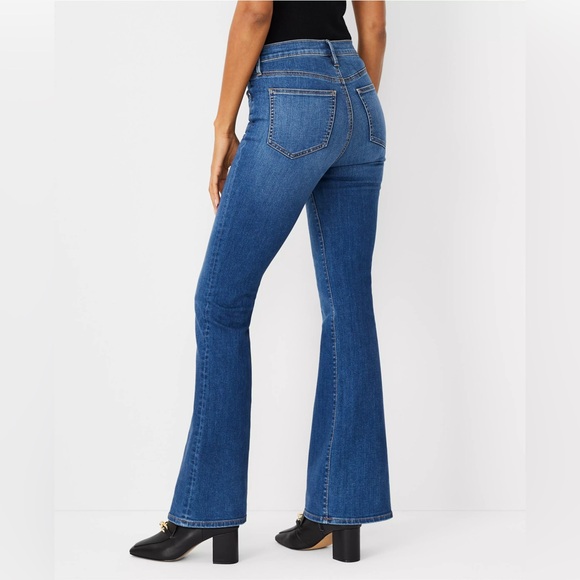 NWT Ann Taylor Mid Rise Boot Jean - Picture 2 of 5